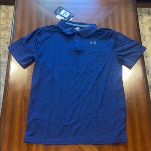 Under Armour Youth Navy Polo Shirt